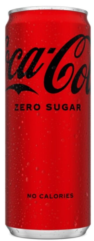 Gāzēts dzēriens COCA COLA Zero, bundžā, 0.33l(DEP)